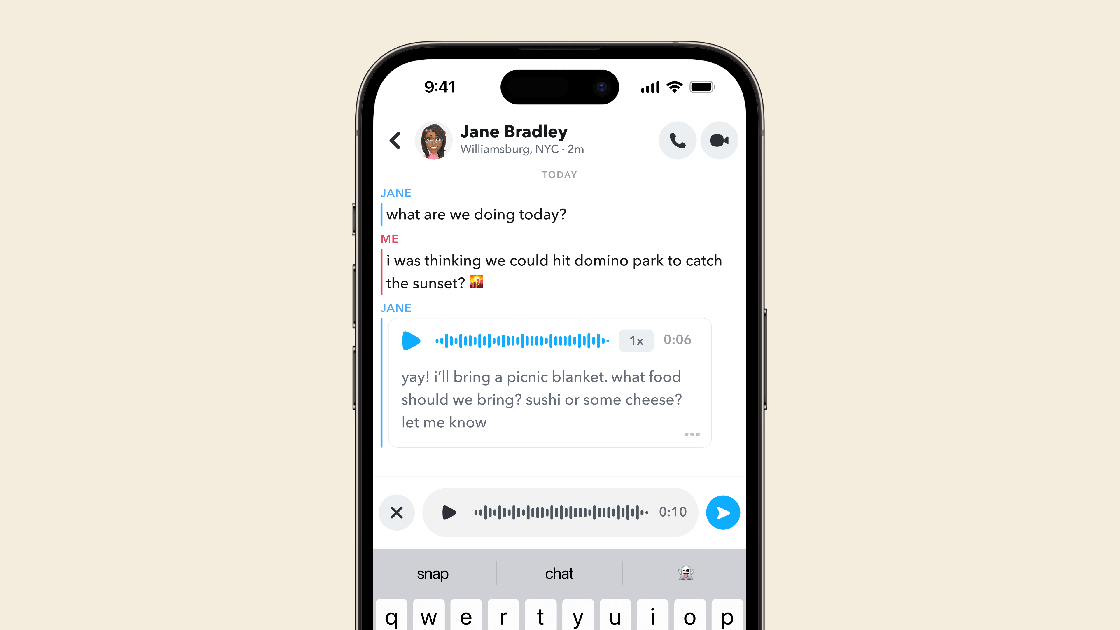 Voice Notes